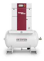 LRS-Series 10 Horsepower (hp) Drive Motor Power Variable-Speed Rotary Screw Compressor