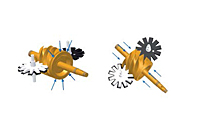 Balanced Bearing Load for EnviroAire Series Oil-Less Rotary Screw Air Compressors