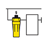 Grade 9 HF Series Compressed Air Filters - 3